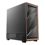 Antec FLUX SE E-ATX | ATX | Micro-ATX | ITX Mid-Tower Gaming Chassis Wood Front Panel- Black Antec FLUX SE E-ATX | ATX | Micro-ATX | ITX Mid-Tower Gaming Chassis Wood Front Panel- Black