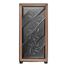Antec FLUX SE E-ATX | ATX | Micro-ATX | ITX Mid-Tower Gaming Chassis Wood Front Panel- Black Antec FLUX SE E-ATX | ATX | Micro-ATX | ITX Mid-Tower Gaming Chassis Wood Front Panel- Black