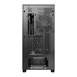 Antec FLUX SE E-ATX | ATX | Micro-ATX | ITX Mid-Tower Gaming Chassis Wood Front Panel- Black Antec FLUX SE E-ATX | ATX | Micro-ATX | ITX Mid-Tower Gaming Chassis Wood Front Panel- Black