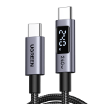 UGREEN 240W USB Type-C Cable with LED Display 1M UGREEN 240W USB Type-C Cable with LED Display 1M
