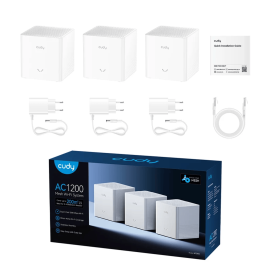 CUDY AC1200 Mesh Wi-Fi System 3 Pack CUDY AC1200 Mesh Wi-Fi System 3 Pack