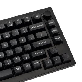 Keychron double Shot KSA PBTFull Keycap Set - White On Black Keychron double Shot KSA PBTFull Keycap Set - White On Black