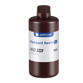Anycubic Standard Resin V2 1kg - HD Grey Anycubic Standard Resin V2 1kg - HD Grey