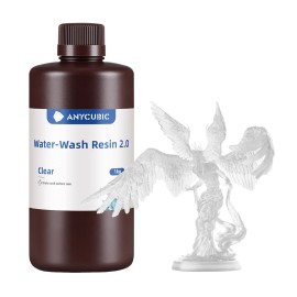 Anycubic Water Wash Resin 2.0 - Clear Anycubic Water Wash Resin 2.0 - Clear
