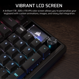 Corsair VANGUARD 96 Mechanical Gaming Keyboard, CORSAIR MLX Plasma - Black Corsair VANGUARD 96 Mechanical Gaming Keyboard, CORSAIR MLX Plasma - Black