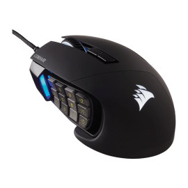 Corsair SCIMITAR RGB ELITE Optical 18 000 DPI MOBA/MMO Gaming Mouse - Black Corsair SCIMITAR RGB ELITE Optical 18 000 DPI MOBA/MMO Gaming Mouse - Black