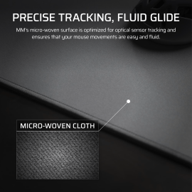 Corsair MM Anti-fray Cloth Gaming Mouse Pad XL - Gray Corsair MM Anti-fray Cloth Gaming Mouse Pad XL - Gray