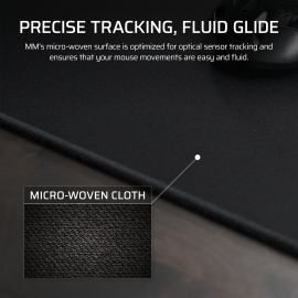Corsair MM Anti-fray Cloth Gaming Mouse Pad Medium - Black Corsair MM Anti-fray Cloth Gaming Mouse Pad Medium - Black