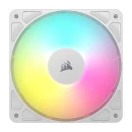 Corsair RS120 ARGB 120mm PWM Fan - White Corsair RS120 ARGB 120mm PWM Fan - White