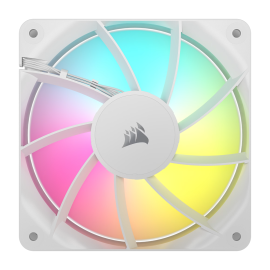 Corsair RS120 ARGB 120mm PWM Fan - White Corsair RS120 ARGB 120mm PWM Fan - White