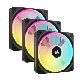 Corsair iCUE LINK QX120 RGB 120mm PWM PC Fans Starter Kit with iCUE LINK System Hub Corsair iCUE LINK QX120 RGB 120mm PWM PC Fans Starter Kit with iCUE LINK System Hub