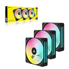 Corsair iCUE LINK QX120 RGB 120mm PWM PC Fans Starter Kit with iCUE LINK System Hub Corsair iCUE LINK QX120 RGB 120mm PWM PC Fans Starter Kit with iCUE LINK System Hub