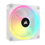 Corsair iCUE LINK QX120 RGB 120mm PWM PC Fan Expansion Kit - White Corsair iCUE LINK QX120 RGB 120mm PWM PC Fan Expansion Kit - White
