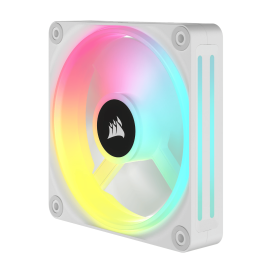 Corsair iCUE LINK QX120 RGB 120mm PWM PC Fan Expansion Kit - White Corsair iCUE LINK QX120 RGB 120mm PWM PC Fan Expansion Kit - White