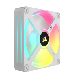 Corsair iCUE LINK QX120 RGB 120mm PWM PC Fan Expansion Kit - White Corsair iCUE LINK QX120 RGB 120mm PWM PC Fan Expansion Kit - White
