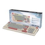 Redragon EISA 100 Retro RGB Wireless Mechanical Keyboard - Cream/Grey Redragon EISA 100 Retro RGB Wireless Mechanical Keyboard - Cream/Grey